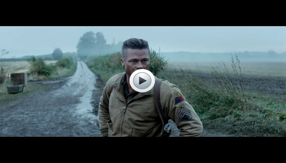 Vidéo : Brad Pitt combat les nazis dans le film de guerre &quot;Fury&quot; | CNEWS