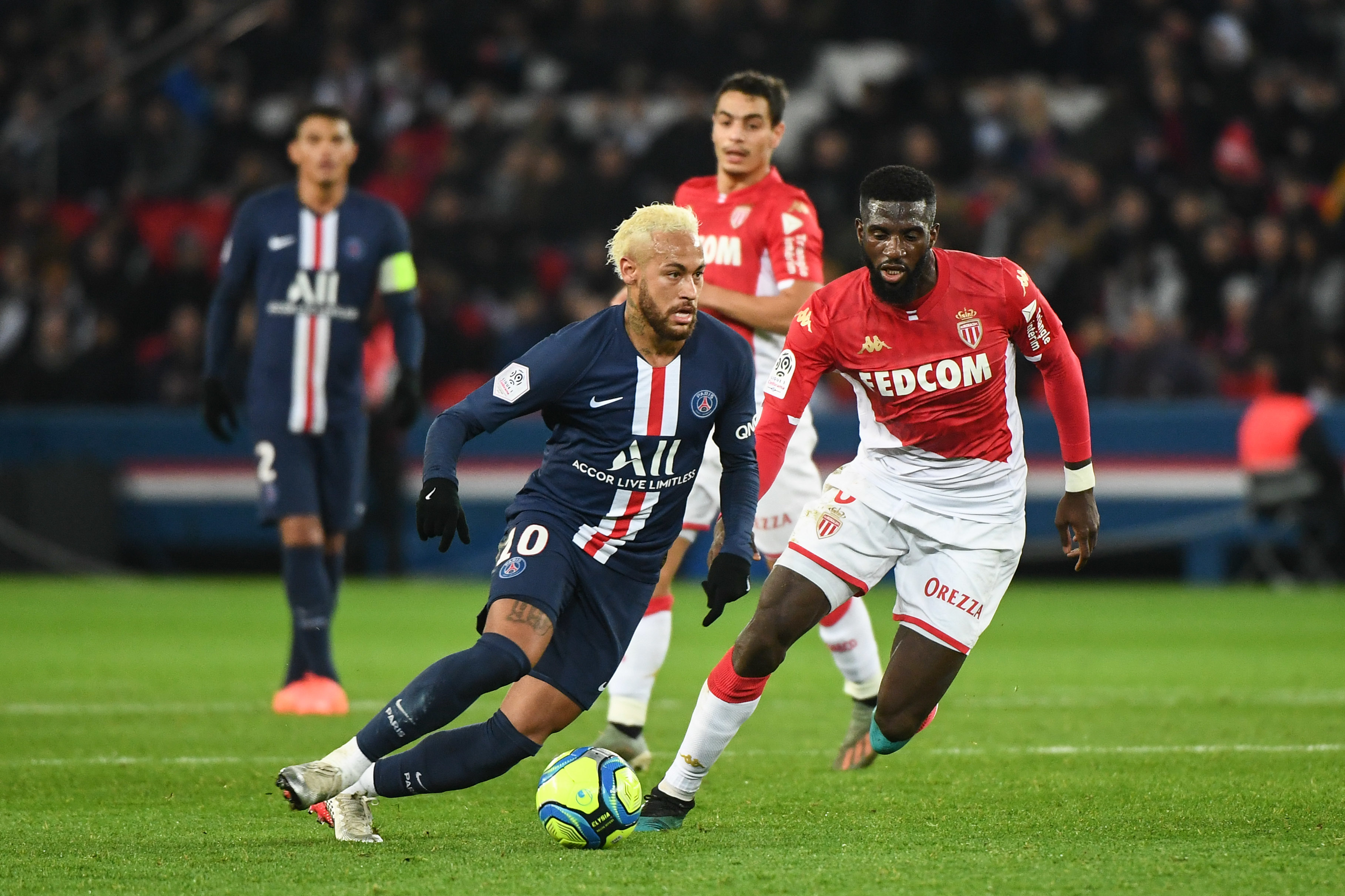 Ligue 1 le PSG accroché par l'AS Monaco après un match
