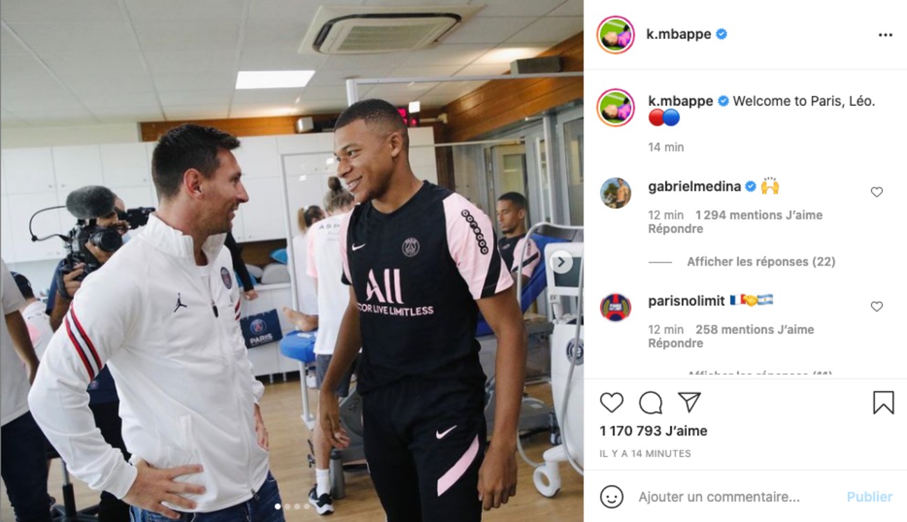 PSG: Mbappé (finally) welcomes Messi