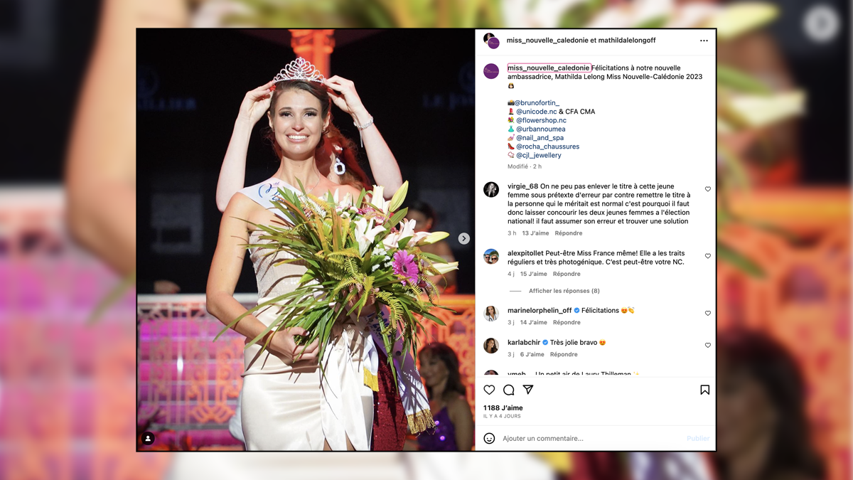 Miss France 2024 : Pourquoi Miss Nouvelle-Calédonie Mathilde Lelong a-t-elle été expulsée ?