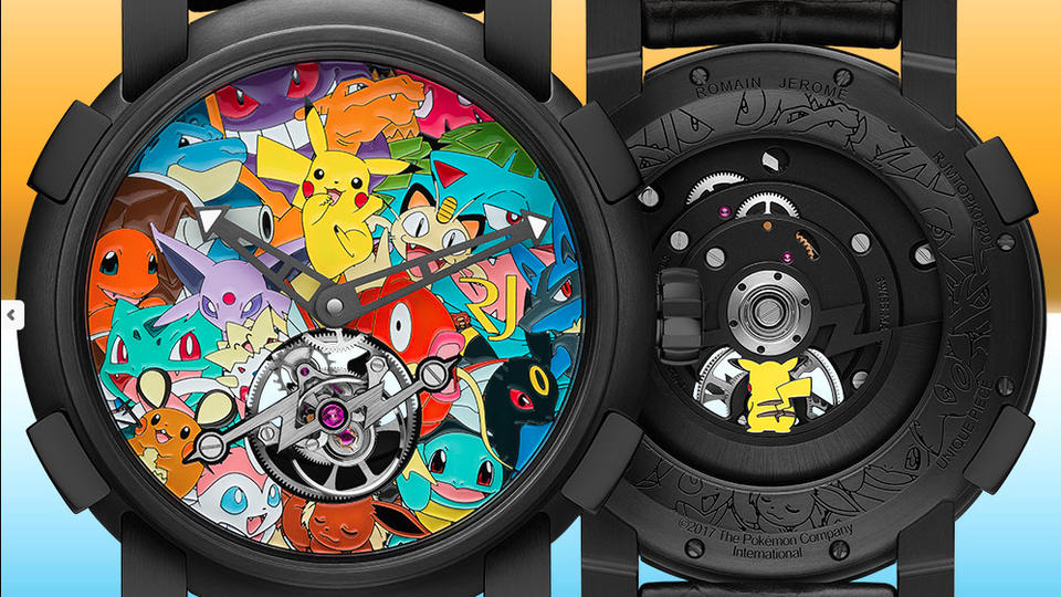 Une montre Pokémon à 200.000 dollars