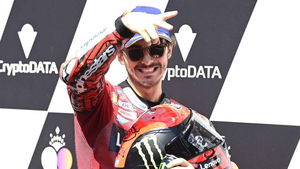 Moto GP: Francesco Bagnaia in una manifestazione al Gran Premio d’Austria