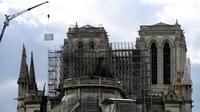Des travaux pour sécuriser la cathédrale Notre-Dame de Paris sont actuellement en cours, après l'incendie du 15 avril dernier.