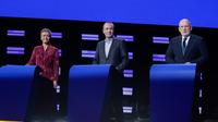 Margrethe Vestager, Manfred Weber et Frans Timmermans sont trois des quatre principaux prétendants au poste de président de la Commission européenne. 