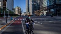 Les rues de Pékin étaient vides ces derniers jours