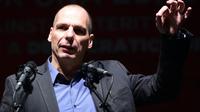 L'ancien ministre des Finances d'Alexis Tsipras, le grec Yanis Varoufakis, est candidat aux élections européennes le 20 février 2016 [JAVIER SORIANO / AFP/Archives]