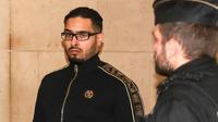Jawad Bendaoud arrive au palais de justice de Paris pour son procès en appel, le 21 novembre 2018 [JACQUES DEMARTHON / AFP]