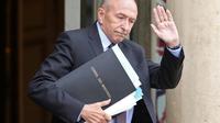 Gérard Collomb quitte l'Elysée à l'issue du conseil des ministres le 12 juin 2018 [LUDOVIC MARIN / AFP/Archives]
