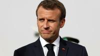 Le président français Emmanuel Macron, le 2 juillet 2018 à Nouakchott [Ludovic MARIN / POOL/AFP/Archives]