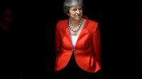 La Première ministre britannique Theresa May, à Ellesborough, au nord-ouest de Londres, le 13 juillet 2018 [Brendan Smialowski / AFP/Archives]