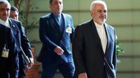 Le chef de la diplomatie iranienne Mohammad Javad Zarif lors de sa visite à Tokyo, le 16 mai 2019 [Eugene Hoshiko / POOL/AFP]