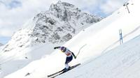 La Slovène Ilka Stuhec lors du super-G de Saint-Moritz, le 14 décembre 2019 [Fabrice COFFRINI / AFP/Archives]