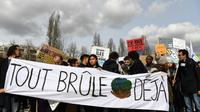 Manifestation des jeunes pour le climat, à Paris, le 8 mars 2019 [Alain JOCARD / AFP/Archives]