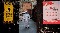 La Chine déplorait 3.070 morts liées au coronavirus  le 7 mars 2020 [NICOLAS ASFOURI / AFP/Archives]