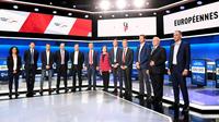 Les têtes de listes invitées à débattre sur France 2 le 4 avril 2019 [Bertrand GUAY / AFP/Archives]