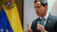 Juan Guaido le 3 septembre 2019 à Caracas. [Matias Delacroix / AFP/Archives]