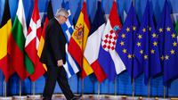 Le président de la Commission européenne Jean-Claude Juncker à Bruxelles, le 24 juin 2018 [YVES HERMAN / POOL/AFP/Archives]