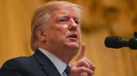 Donald Trump à la Maison Blanche le 4 octobre 2019 [ANDREW CABALLERO-REYNOLDS / AFP]