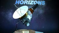 Une maquette de la sonde New Horizons, le 15 juillet 2015 à Laurel, dans le Maryland [MARK WILSON / Getty/AFP/Archives]