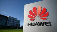 Le siège de l'entreprise chinoise Huawei à Reading, à l'ouest de Londres, le 28 janvier 2020 [DANIEL LEAL-OLIVAS / AFP]