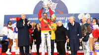 450.000 euros d'allocations ainsi que 50% des entrées à l'hippodrome de Vincennes sont promis au vainqueur du Prix d'Amérique.