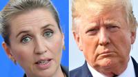 La Première ministre danoise, Mette Frederiksen et Donald Trump ne se rencontreront pas comme prévu début septembre a fait savoir le président américain    [Tobias SCHWARZ, Nicholas Kamm / AFP]