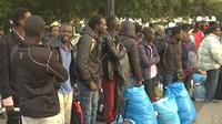 Près de 700 migrants évacués du centre de Nantes