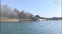 Espagne: incendie sur un bateau touristique, deux blessés graves