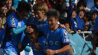 Kazuyoshi Miura porte les couleurs du Yokohama FC depuis 2005. 