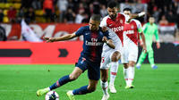 Kylian Mbappé et les Parisiens se sont largement imposés au match aller en Principauté (0-4).