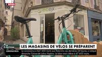 Déconfinement : les magasins de vélos se préparent