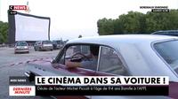 Le «Drive-in Festival» : du cinéma en voiture pour respecter la distanciation sociale