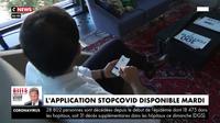 L'application Stop Covid disponible mardi