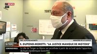 Le ministre de la Justice Eric Dupond-Moretti en visite dans un centre éducatif fermé
