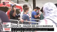Marseille : les nouveaux cas de coronavirus repartent à la hausse