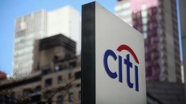 Le logo Citi près du siège de Citibank à New York, le 5 décembre 2012 [Mario Tama / Getty Images/AFP/Archives]