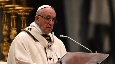 Le pape François conduisant la messe de l'Epiphanie le 6 janvier dernier au Vatican. 