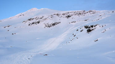 L'avalanche faisait 300 mètres de long et près de 30 mètres de large.