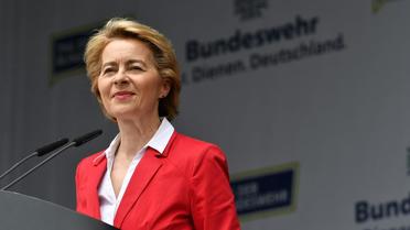 Ursula von der Leyen a vu sa popularité s'éroder depuis son arrivée au ministère allemand de la Défense, en 2013.