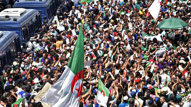 Manifestation pro-démocratie à Alger le 12 juillet 2019
