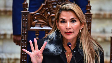 Jeanine Áñez s'est autoproclamée présidente par intérim de Bolivie.