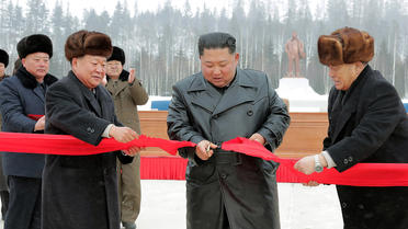 Le ville de Samjiyon a été inaugurée par le leader de la Corée du Nord.