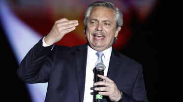 Alberto Fernandez est président de l'Argentine depuis le 10 décembre.