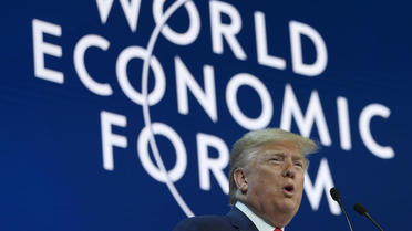 Un concentré d'autosatisfaction pour Donald Trump à Davos.