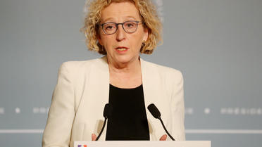 Muriel Pénicaud, la ministre du Travail, le 1er avril.