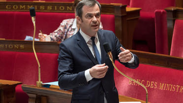 Olivier Véran, le 21 avril, à l'Assemblée nationale.