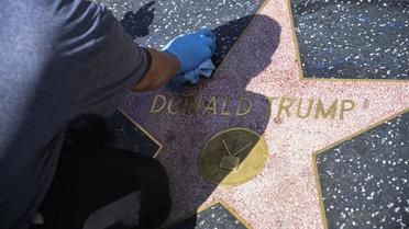 Donald Trump a eu droit à son étoile sur le Hollywood Walk of Fame en 2007, au temps où il animait l'émission de téléréalité «The Apprentice».