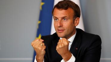 Emmanuel Macron, le 4 mai. 