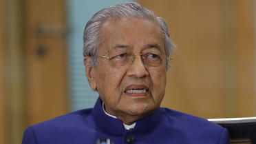 L'ex-Premier ministre malaisien, Mahathir Mohamad.