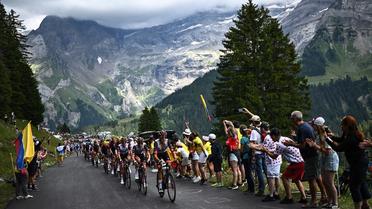 La Suisse est le deuxième pays ayant été traversé le plus de fois par le peloton du Tour de France.